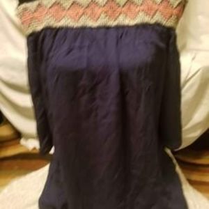 Ladies Fashion Crinkle Top